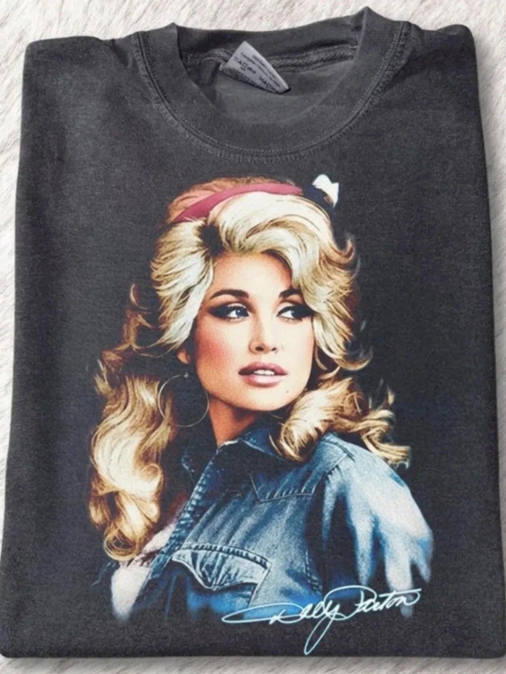 Dolly Parton Our Legend Lady Country Music Singer Comfort Color Tee